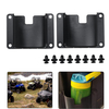 2 pièces ABS porte-gobelets de porte avant / arrière pour Honda Pioneer 700-4 1000-5 2014-2019
