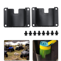 2 pièces ABS porte-gobelets de porte avant / arrière pour Honda Pioneer 700-4 1000-5 2014-2019