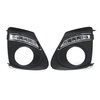 2 pièces avant de voiture LED feux de brouillard feux de jour DRL cadres pour Toyota Carolla 2011-2013