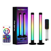 2 pièces barre de lumière ambiante lampe dambiance RGB musique synchronisation maison bande lumineuse décorative po
