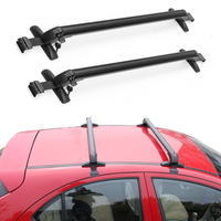 2 pièces barre transversale de toit de voiture universelle barres verrouillables antivol barres de toit avec clés pour v