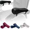 2 pièces chaise accoudoir coussinets mousse à mémoire de forme coude oreiller pour avant-bras soulagement de la pression