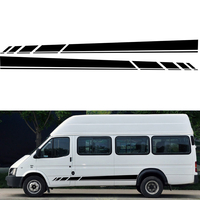 2 pièces côté corps bande autocollant autocollant pour VW Volkswagen Transporter T4 T5 T6 camping-car