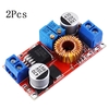 2 pièces DC-DC 5-32 V à 0.8-30 V Module abaisseur dalimentation Module abaisseur réglable 5A Constant LED pilote Ba