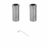 2 pièces de remplacement 9.5mm douille de forage pour trou de poche guide de gabarit accessoire doutil de travail d