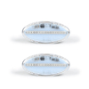 2 pièces dynamique fluide LED répéteur de feu de position latéral pour Mazda 6 5 3 2 BT-50 MPV-II