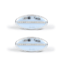 2 pièces dynamique fluide LED répéteur de feu de position latéral pour Mazda 6 5 3 2 BT-50 MPV-II
