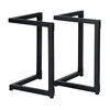 2 pièces en forme de v Table basse jambes industriel en métal ordinateur portable bureau Table à manger en acier Base pi