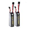 2 pièces Flywoo Explorer 15.2V 750mAh 80C 4S1P HV XT30 prise Lipo Batterie pour Venom H20 2 analogique/DJI HD