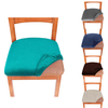 2 pièces housses de chaise élastiques chaises de salle à manger protecteur siège housse de meubles de bureau à domicile
