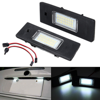 2 pièces LED éclairage de plaque dimmatriculation pour BMW 1 6 série Z E81 E87 E63 E64 E85 E89