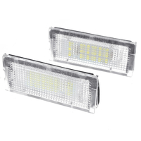 2 pièces LED éclairage de plaque dimmatriculation pour BMW série 3 325i 328i 318320 E46 2D M3 lifting