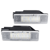 2 pièces LED éclairage de plaque dimmatriculation pour mercedes-benz Sprinter W906 Vito Viano W639 2006-on
