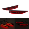 2 pièces LED feu de freinage pare-chocs arrière lampe DRL 12V pour Mitsubishi Xpander 2017-2019