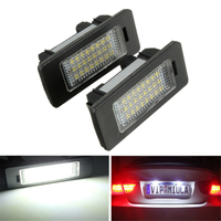 2 pièces LED lampe de plaque dimmatriculation pour BMW E39 E60 E82 E70 E90 E92 1/3/5 / série X