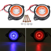 2 pièces LED marqueur latéral lampe stroboscopique remorque camion camion van caravane