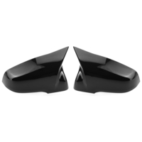 2 pièces M Style brillant noir couvercle de miroir de remplacement direct pour Toyota Supra 2018-2020