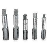 2 pièces M12-M20 1.5mm pas haute vitesse HSS droite droite robinet à vis fine outil métrique