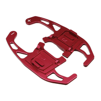 2 pièces palette de volant de voiture étendre le remplacement du levier de vitesses rouge pour VW GOLF GTI R GTD GTE MK7