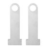 2 pièces serrure de casque robuste antivol broche de verrouillage de la chaîne boucle de verrouillage sécurisé équipemen