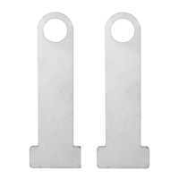 2 pièces serrure de casque robuste antivol broche de verrouillage de la chaîne boucle de verrouillage sécurisé équipemen