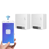 2 pièces SONOFF MiniR2 interrupteur intelligent bidirectionnel 10A AC100-240V fonctionne avec Amazon Alexa Google Home A