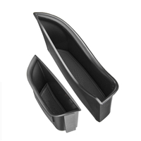2 pièces support de boîte de rangement de porte à conduite à gauche pour Mercedes / Benz GLC classe C berline W205 2015-
