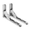 2 pièces support de table pliante étagère murale support de banc support de support robuste