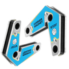 2 pièces supports de soudage magnétiques coin aimant support double usage 60/90 degrés outils de soudure