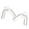 2 pièces Transparent garde de nuit blanchiment des dents meulage bouche plateaux bouclier gomme équipement dentaire