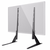 2 pièces trépied pliable portable support de télévision support de moniteur de hauteur réglable pour écran plat de 26 "à