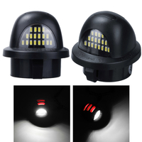 2 pièces Tube néon rouge LED assemblée de lumière détiquette de plaque dimmatriculation pour Ford F150 90-2014