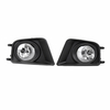 2 pièces voiture antibrouillard H11 ampoules noir avec faisceau de câbles couvre kit pour Toyota Tacoma 2012-2015