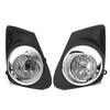 2 pièces voiture brouillard lampe avec cadre de couverture H11 ampoules interrupteur faisceau de câbles relais kit pour