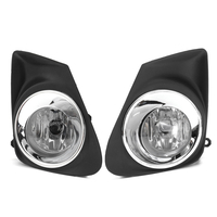 2 pièces voiture brouillard lampe avec cadre de couverture H11 ampoules interrupteur faisceau de câbles relais kit pour