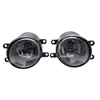 2 pièces voiture pare-chocs avant lampe antibrouillard avec H11 ampoule universelle pour Toyota 2006-2019