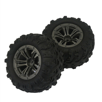 2 pièces Xinlehong Q901 Q902 Q903 1/16 RC Voiture Pneus Jantes QZJ01 Voiture Véhicules Modèle Pièces