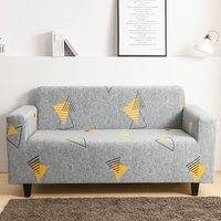 2 places housse de canapé élastique chaise siège protecteur étui de canapé housse extensible meubles de bureau à domicil