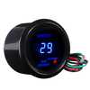 2 Pouces 52mm Noir Couverture Voiture Universel Numérique Bleu LED PSI Turbo Boost Gauge Meter