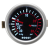 2 pouces 52mm Universal LED Car Turbo Boost Pressure Gauge 30 Psi Meter cadrans fumés