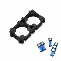 2 Série 18650 Lithium Batterie Support Combinaison Fixe Fixe Avec Ba onnette