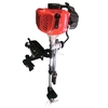 2 Strock 3.5hp Air Cooling Pull Start Moteur hors-bord SC-235S à faible bruit pour bateau de pêche gonflable