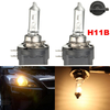 2 x 55w 12v 3000k lampe lumière H11B halogène de phare ampoules claires de remplacement