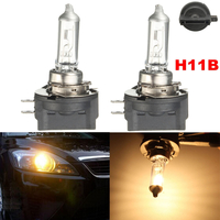 2 x 55w 12v 3000k lampe lumière H11B halogène de phare ampoules claires de remplacement