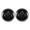 2 x 7 "lampe frontale phare de projection LED rondes hauteur / faisceau faible pour Jeep Wrangle