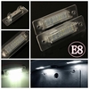 2 X blanc LED numéro de lampe déclairage de plaque dimmatriculation pour Porsche 911 Carrera marqué E