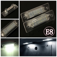 2 X blanc LED numéro de lampe déclairage de plaque dimmatriculation pour Porsche 911 Carrera marqué E