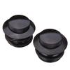 2 x capuchon de monture personnalisé réservoir de carburant de gaz noir rinçage pour harley davidson