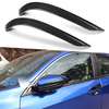 2 X Décalques de voiture de couverture de miroir de côté de porte de miroir de couleur de fibre de carbone pour Honda Ci