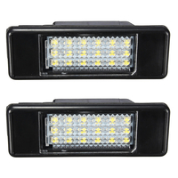 2 x LED Licence smd plaque de lumière pour peugeot 207 307 308 106 406 407 508 blanc